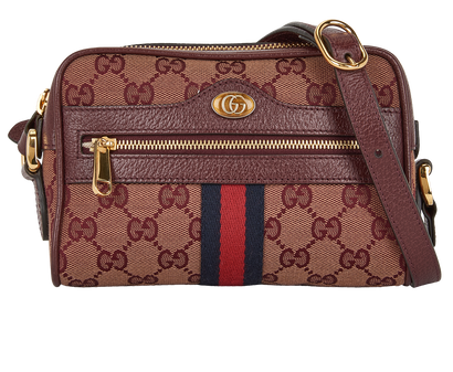 Mini Ophidia Shoulder Bag, front view